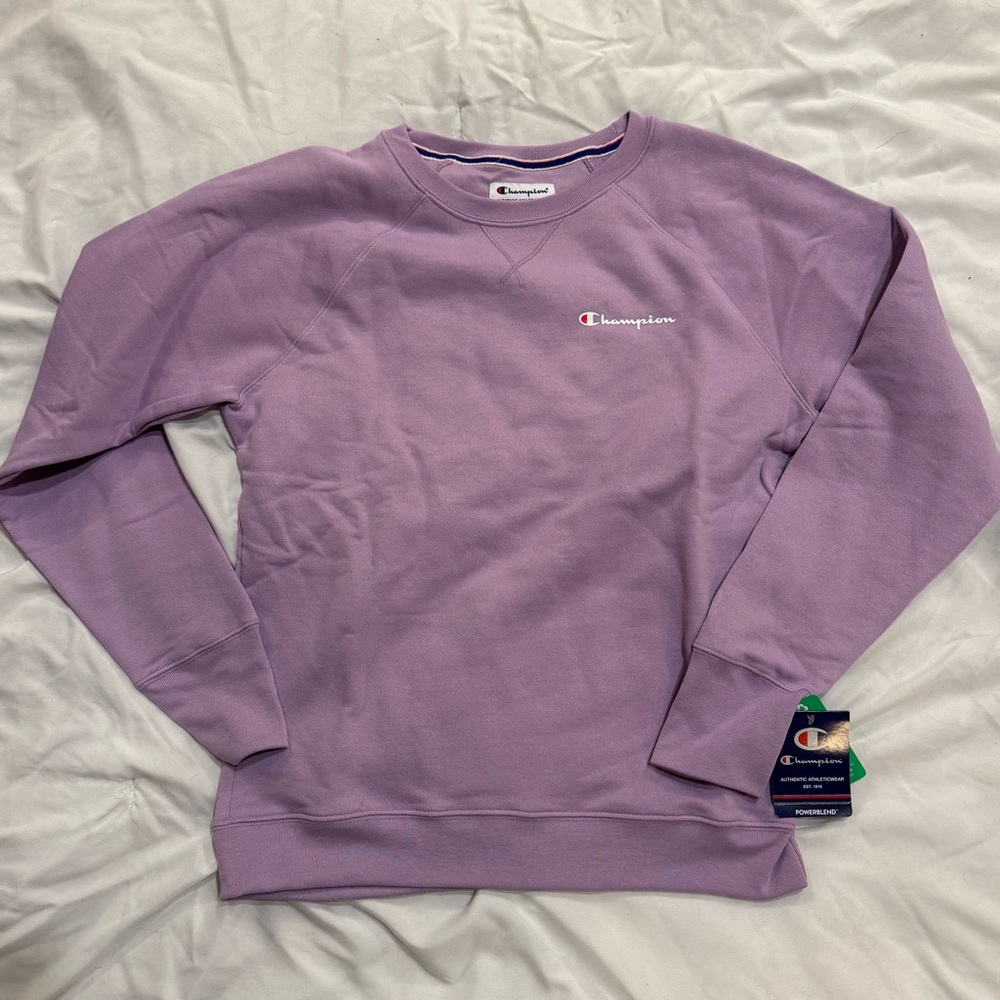 PURPLE CHAMPION CREWNECK💜